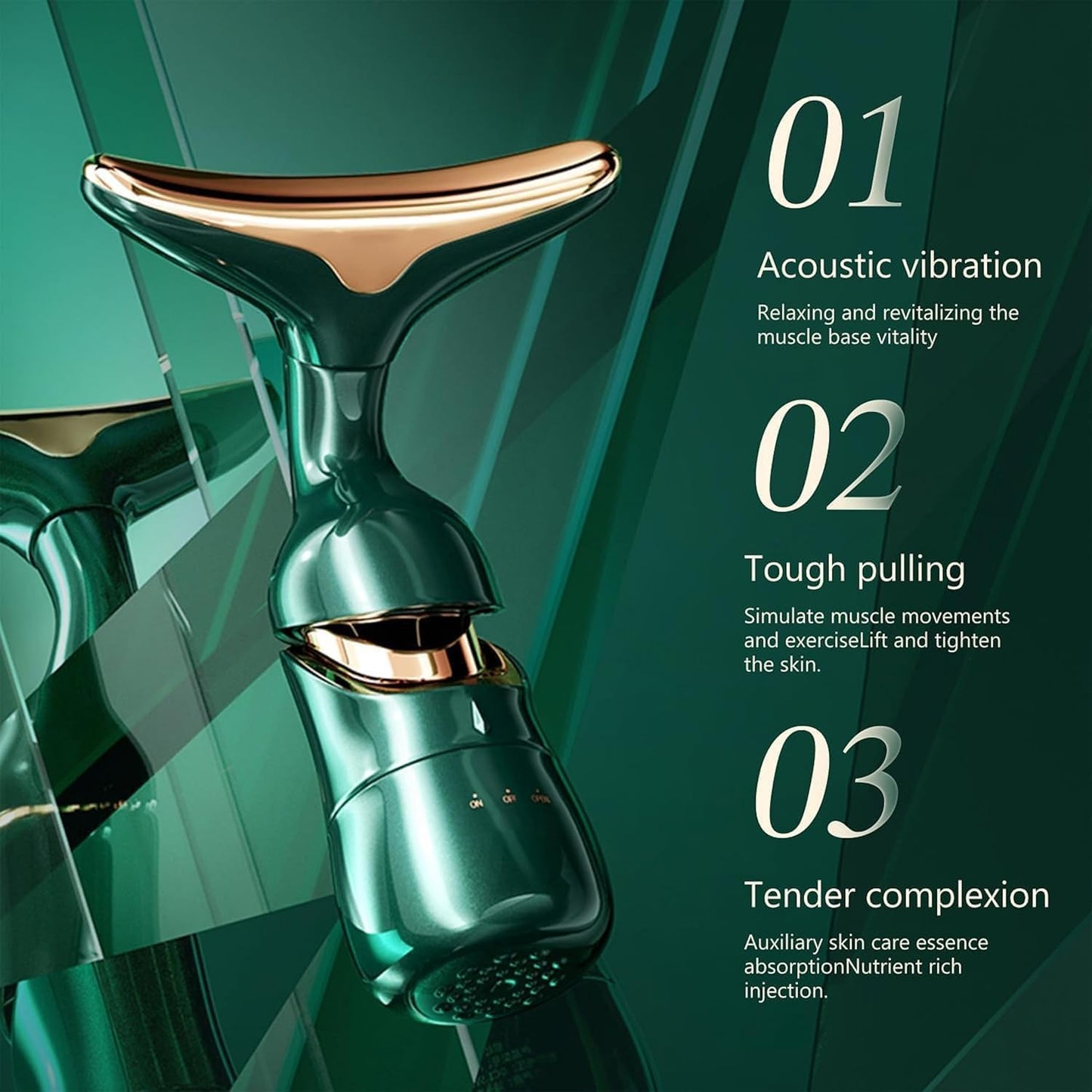 3-in-1 Double Chin Reducer & Face Lifting Massager