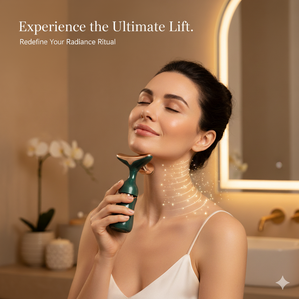 3-in-1 Double Chin Reducer & Face Lifting Massager