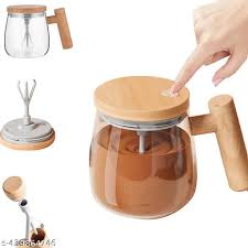 Self-Stirring Electric Coffee Cup